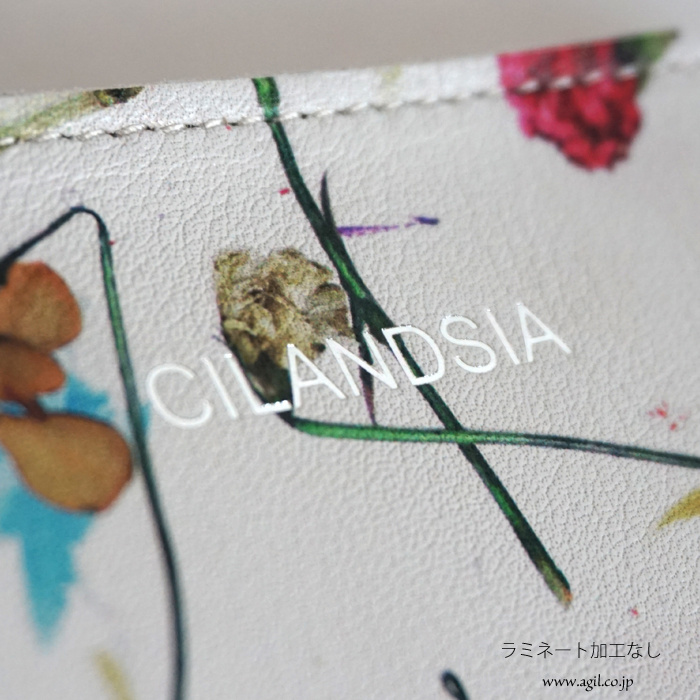 CILANDSIA(チランドシア) ラウンドファスナー長財布 牛革 本革 ボタニカルプリント 0078 レディース メンズ 送料無料