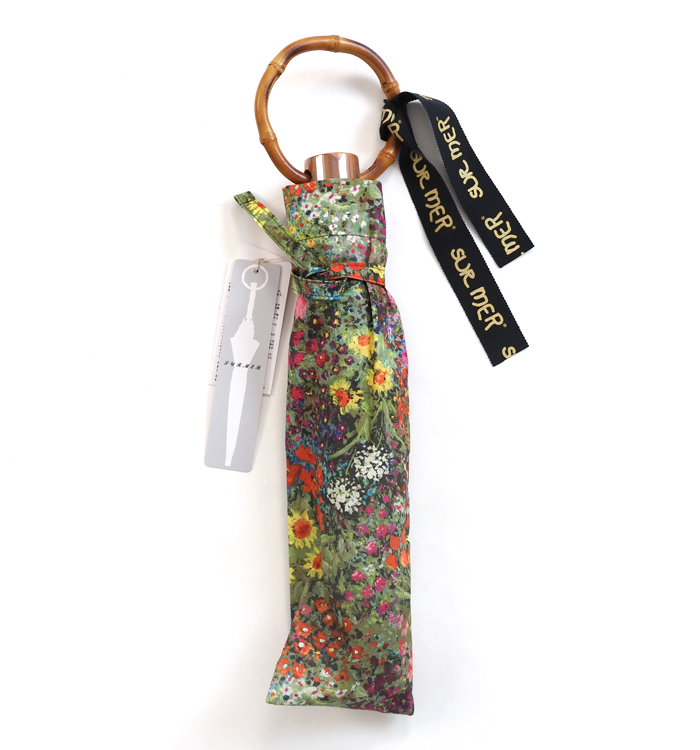 SUR MER シュールメール 日傘 長傘 折り畳み傘 晴雨兼用 花柄 日本製 レディース