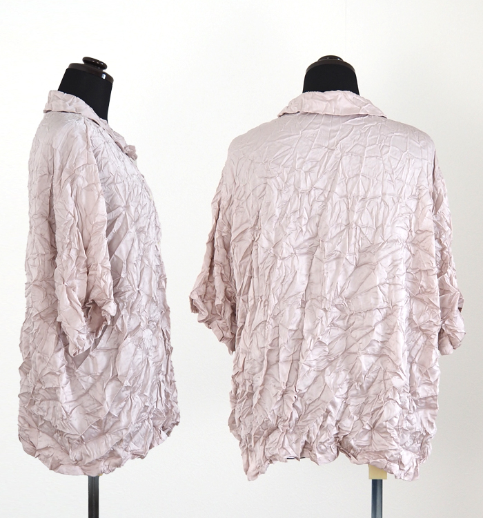 mizuiro ind ミズイロインド ワッシャーハーフスリーブシャツ