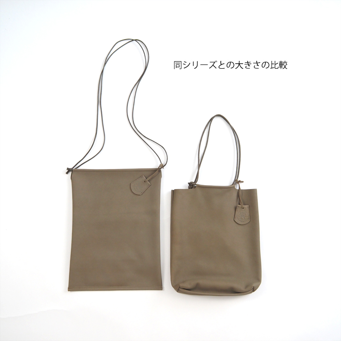 REN レン フラットショルダー ゴートベロア 本革 レディース メンズ