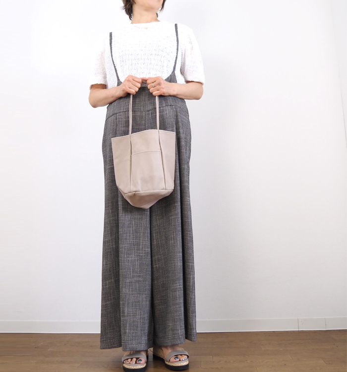 REN レン 本革 バケット トートバッグ HALLIE ハリー バケツ型