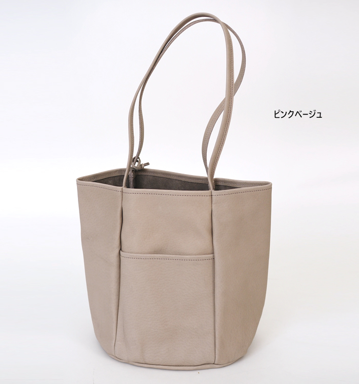 REN レン 本革 バケット トートバッグ HALLIE ハリー バケツ型