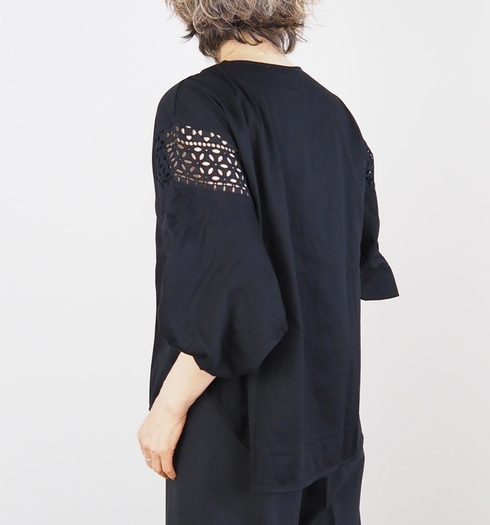 セール】 MIDIUMISOLID for Ladies Vネックノースリーブプル