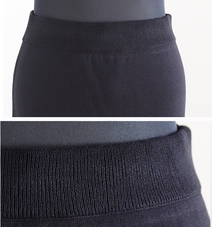 MIDIUMISOLID ミディウミソリッド サマーニット マーメイドスカート レディース