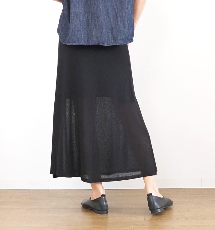 MIDIUMISOLID ミディウミソリッド サマーニット マーメイドスカート レディース