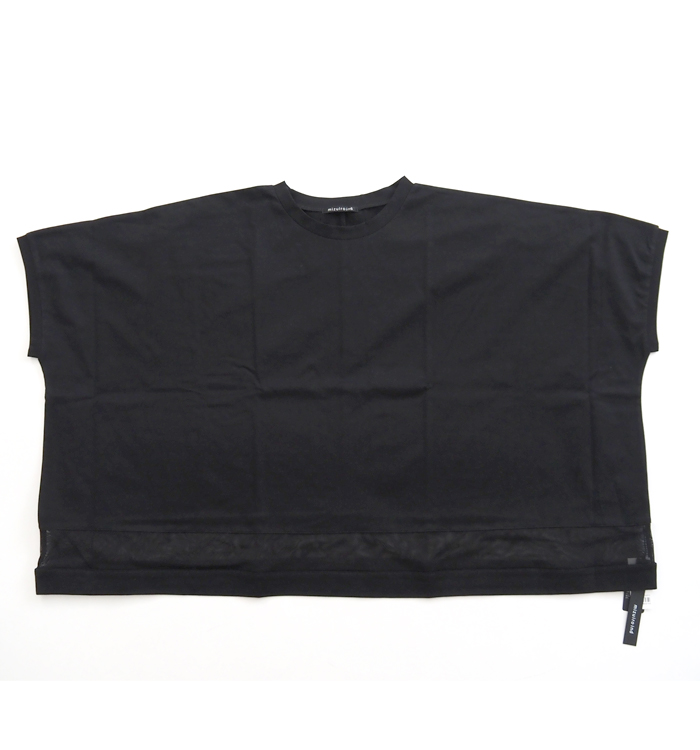 mizuiro ind ミズイロインド メッシュヘムワイドプルオーバー 