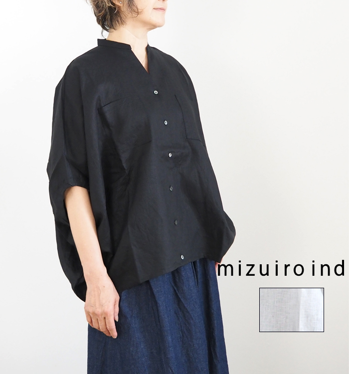 mizuiro ind（ミズイロインド） フロントシーム コクーン プル