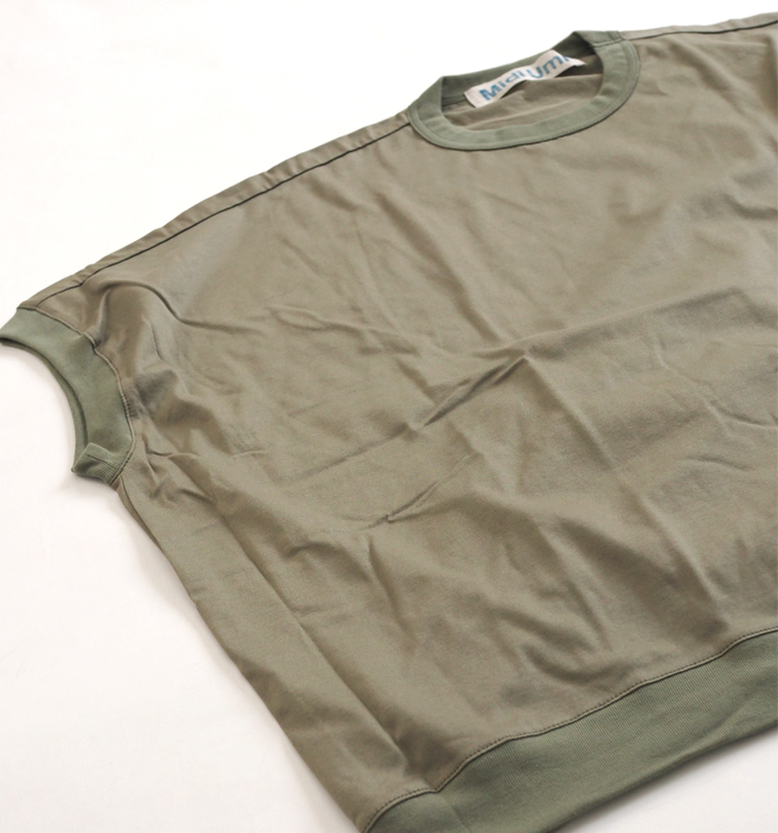 MidiUmi ミディウミ コクーンプルオーバー 半袖Tシャツ