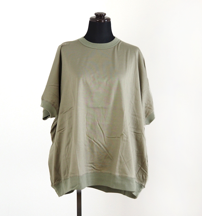 MidiUmi ミディウミ コクーンプルオーバー 半袖Tシャツ