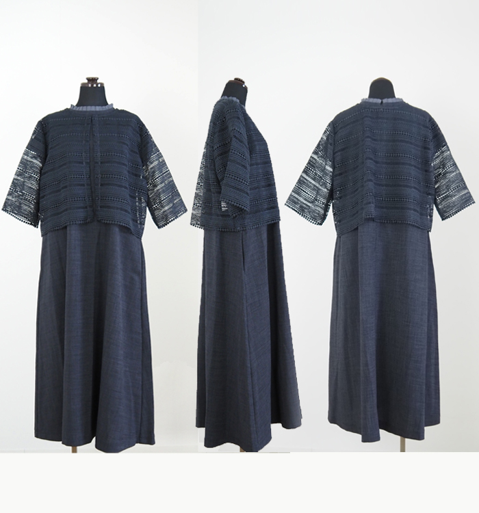 PONT DE CHALONS ポンデシャロン ワンピース 3wayアンサンブル レディース