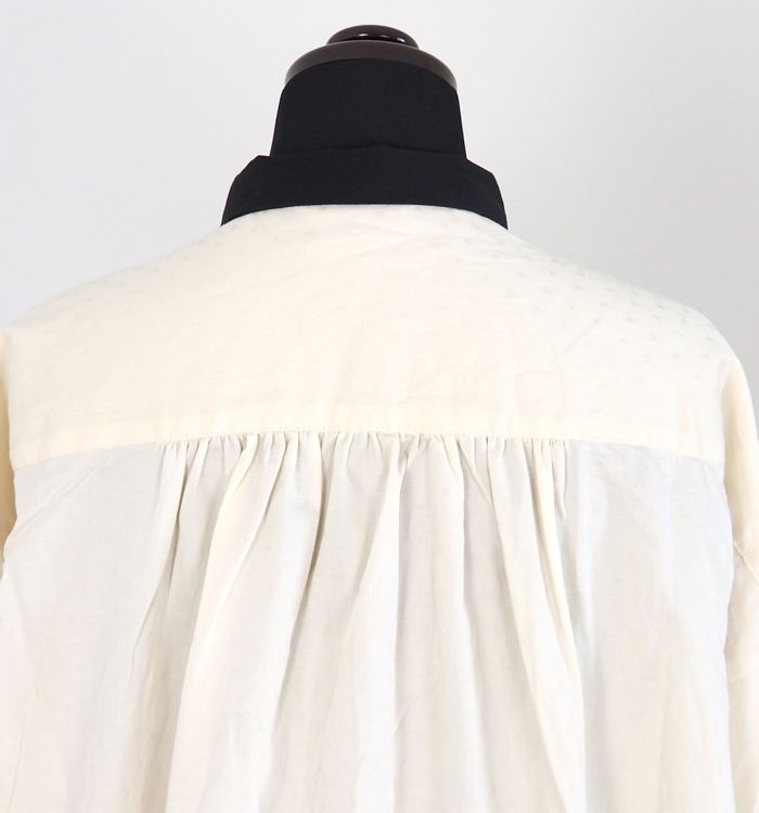 PONT DE CHALONS ポンデシャロン ミックスボタンブラウス レディース