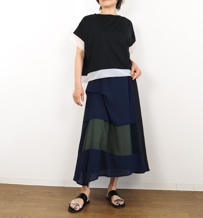 着用スタイリング バック