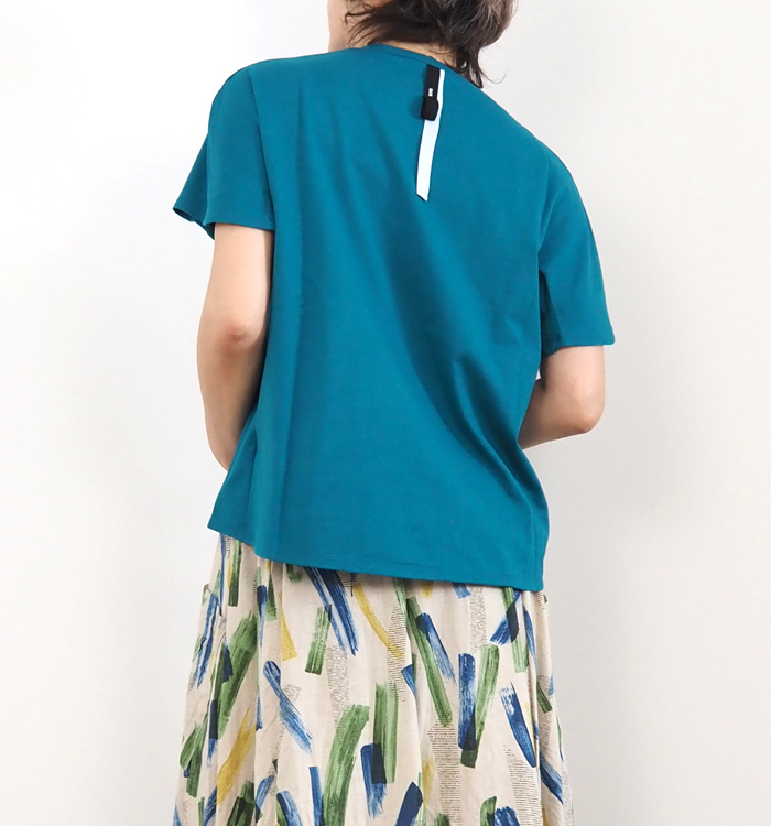 MARECHAL TERRE マルシャルテル クルーネックTシャツ 半袖 レディース