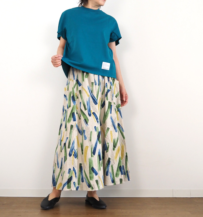 MARECHAL TERRE マルシャルテル クルーネックTシャツ 半袖 レディース