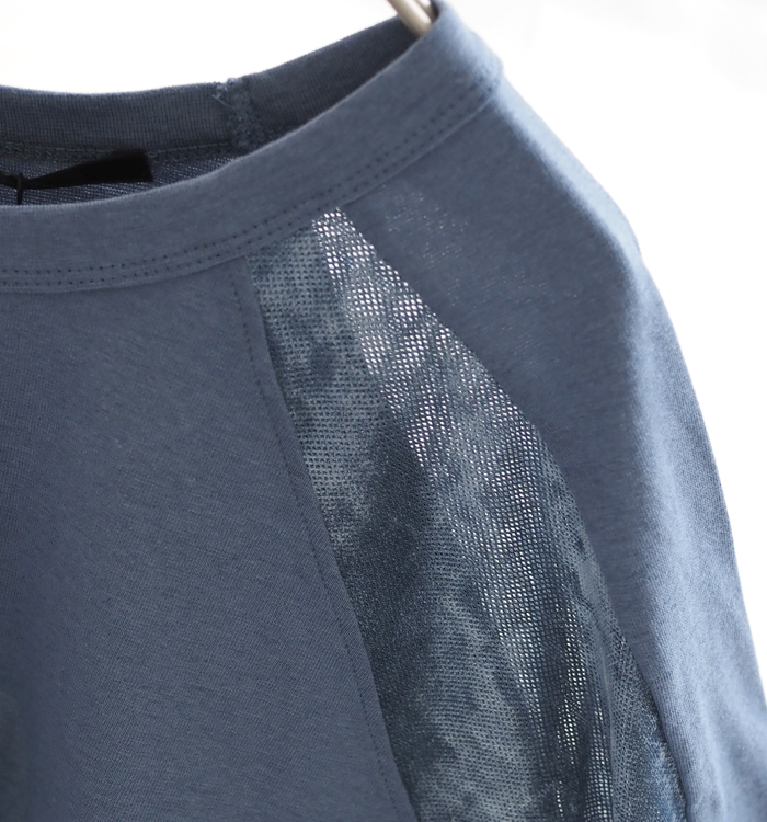 Munich ミューニック プルオーバー メッシュベロアドッキングジャージィ レディース