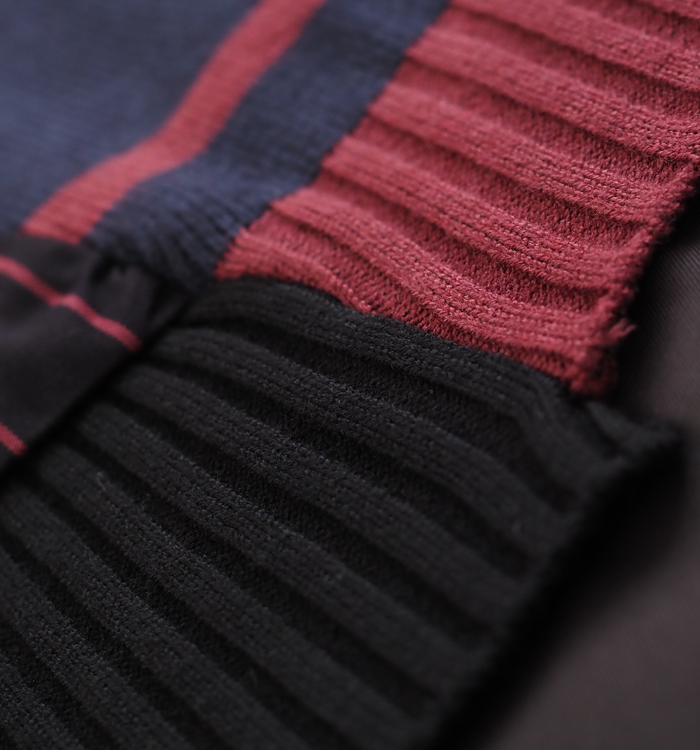 MARECHAL TERRE マルシャルテル 長袖ニット レイヤードデザイン