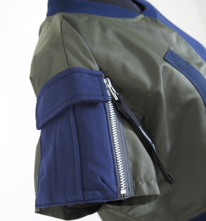 MARECHAL TERRE マルシャルテル ミリタリーワンピース MA-1風