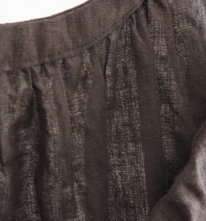 ina イナ フレンチリネン キャミソールワンピース