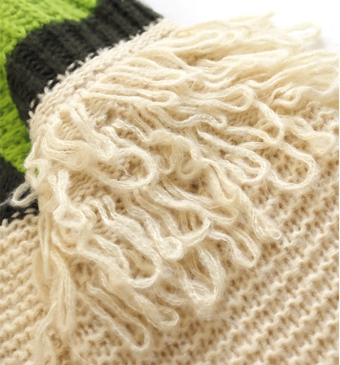 MARECHAL TERRE マルシャルテル フリンジスリーブニットカーディガン