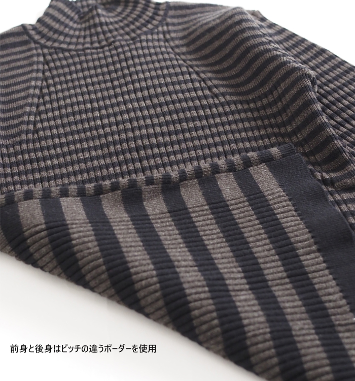 MARECHAL TERRE マルシャルテル ハイネックニットプルオーバー ピッチ