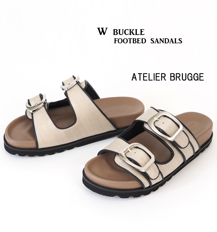 ATELIER BRUGGE アトリエブルージュ フッドベッドサンダル
