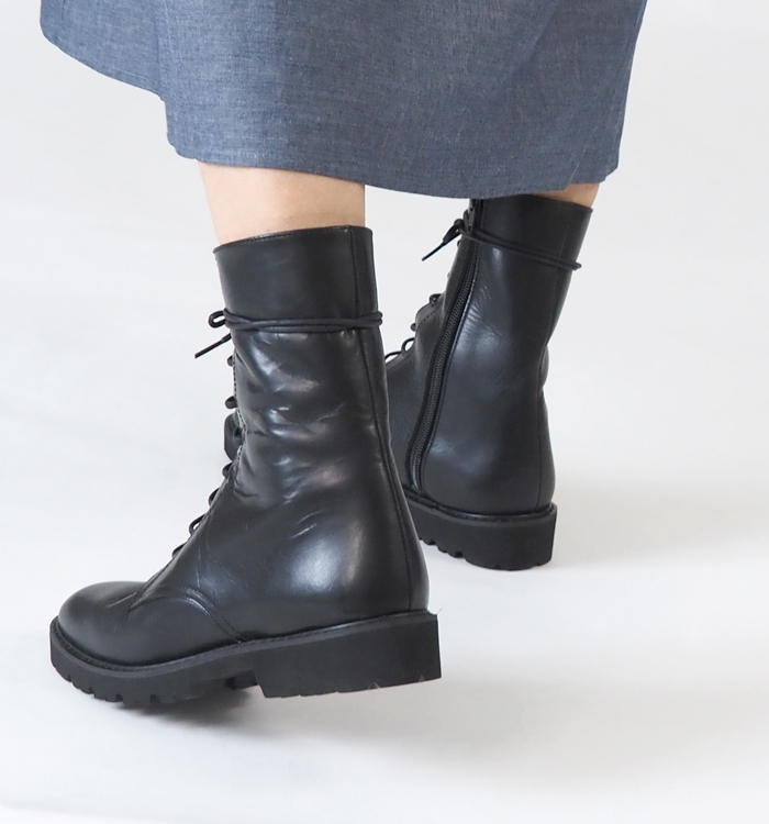 ATELIER BRUGGE アトリエブルージュ レースアップブーツ コンバットブーツ レディース