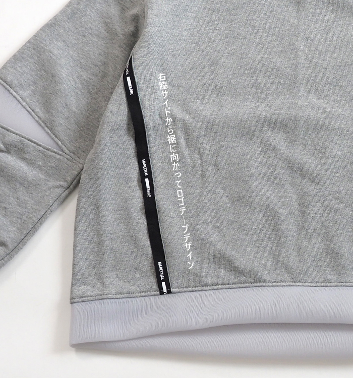 MARECHAL TERRE マルシャルテル クルーネックプルオーバーカットソー 