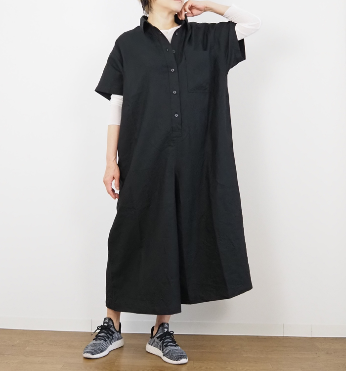 Munich ミューニック ラミーキャンバス ルーズコンビネゾン