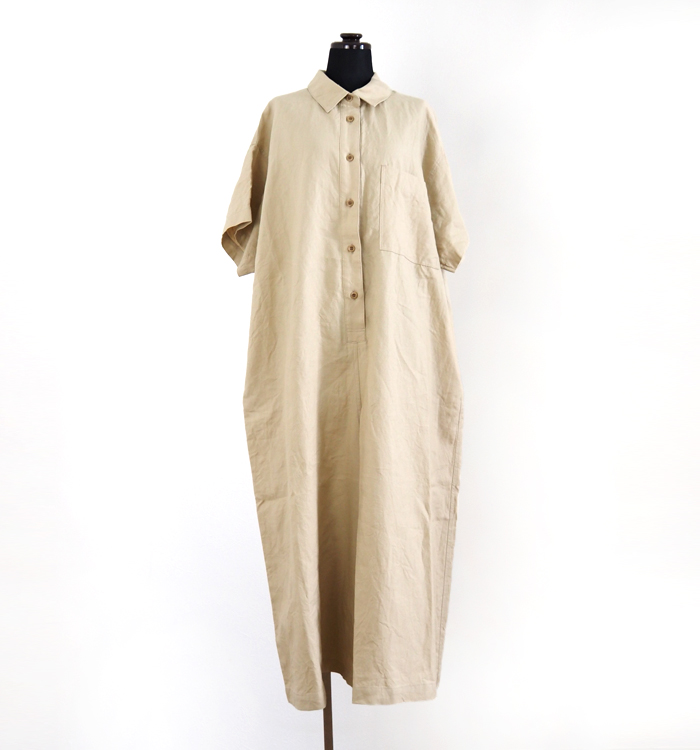 Munich ミューニック ラミーキャンバス ルーズコンビネゾン