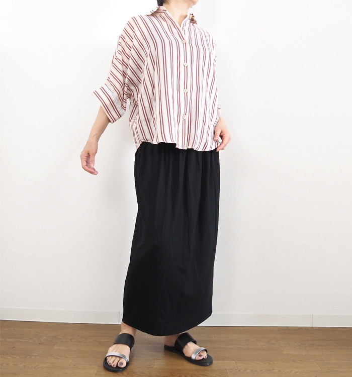 Munich ミューニック ベア天竺ロングスカート