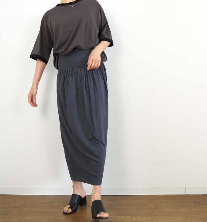 Munich ミューニック ベア天竺ロングスカート