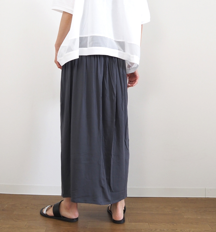 Munich ミューニック ベア天竺ロングスカート