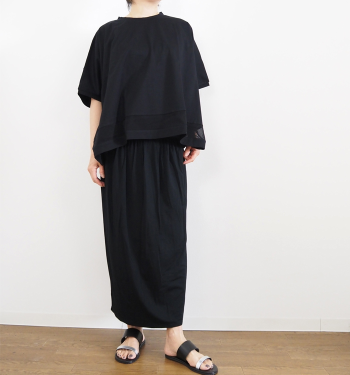 Munich ミューニック ベア天竺ロングスカート