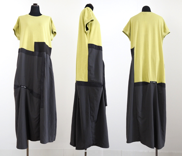 MARECHAL TERRE サックロングワンピース ディテール