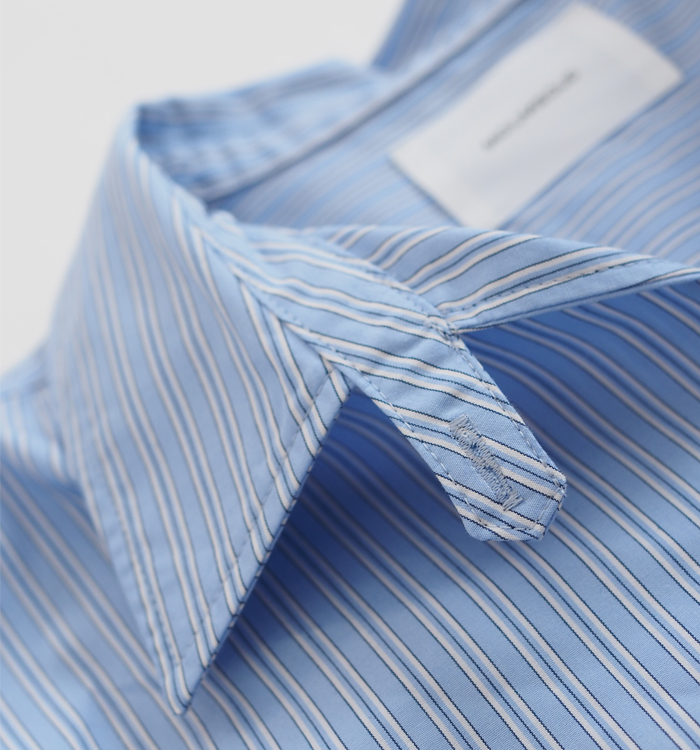 MIDIUMISOLID ミディウミソリッド スキッパー ポンチョシャツ レディース