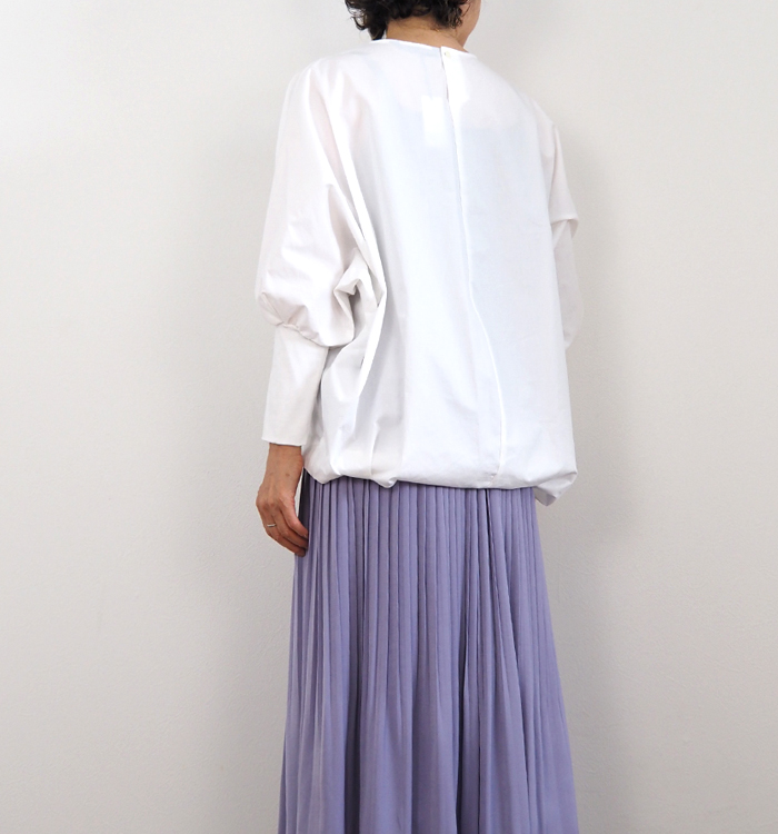mizuiro ind ミズイロインド クルーネックコクーンプルオーバー