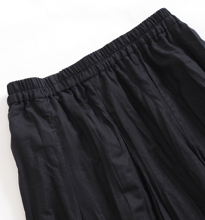 mizuiro ind ミズイロインド コットンローンボリュームフレアースカート 