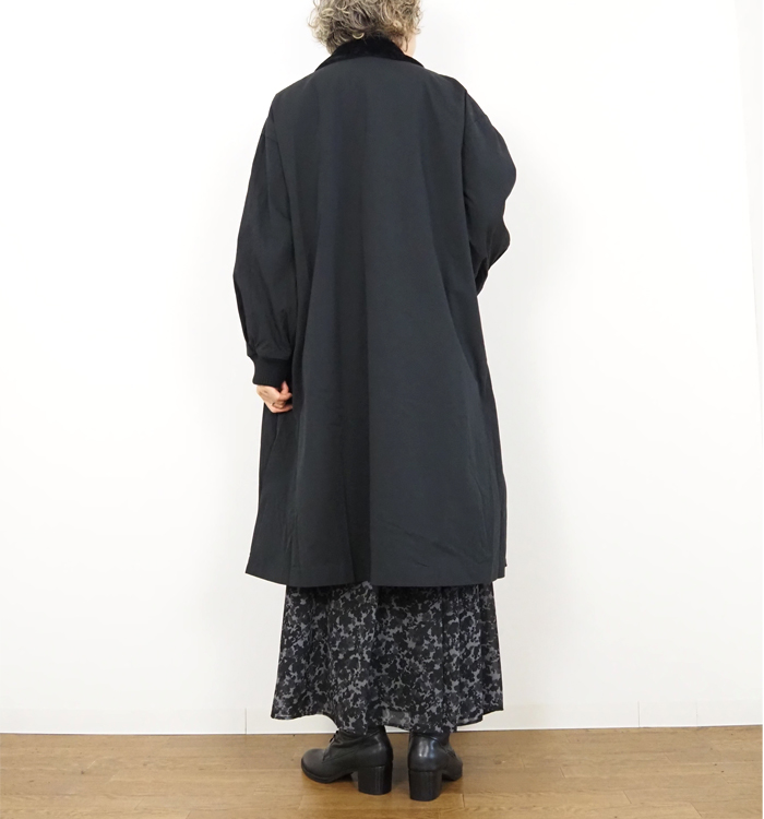 mizuiro ind ミズイロインド 裏ボアトレンチライクコート