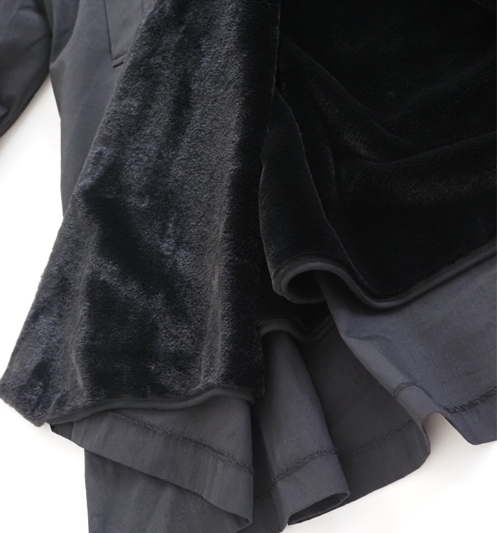 mizuiro ind ミズイロインド 裏ボアトレンチライクコート