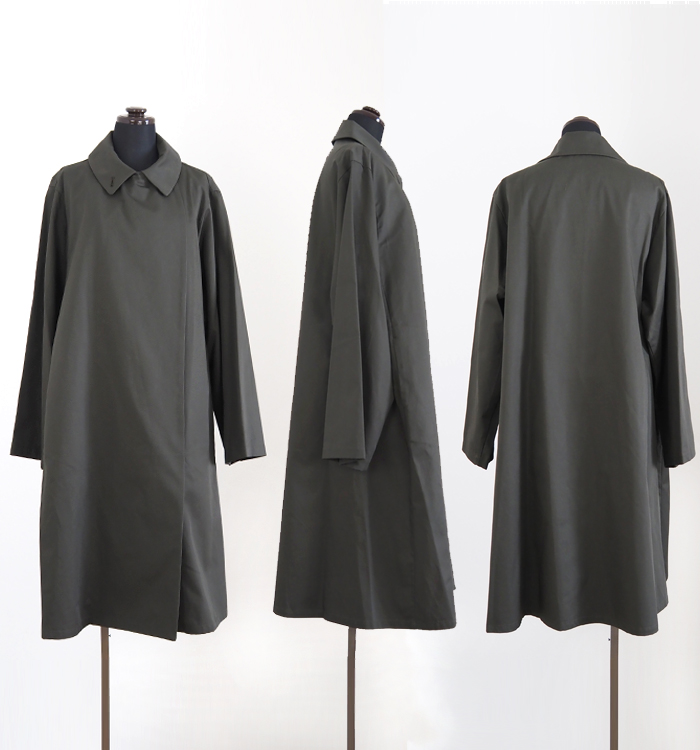 mizuiro ind ミズイロインド トレンチライクコート レディース 3-270057