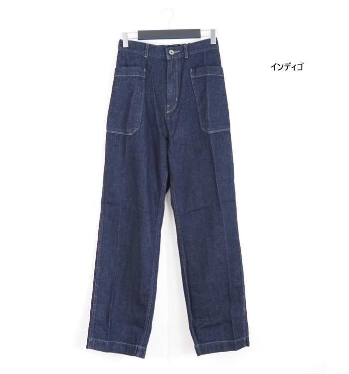 lelill レリル イージーデニムパンツ レディース