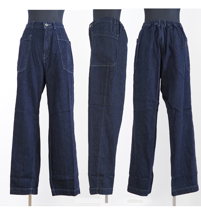 lelill レリル イージーデニムパンツ レディース