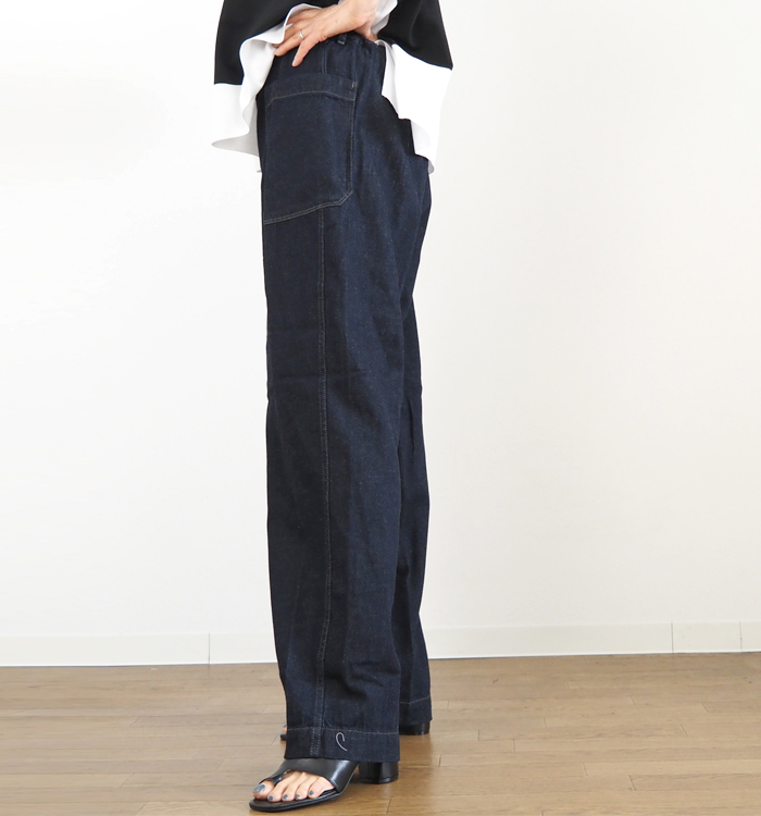lelill レリル イージーデニムパンツ レディース