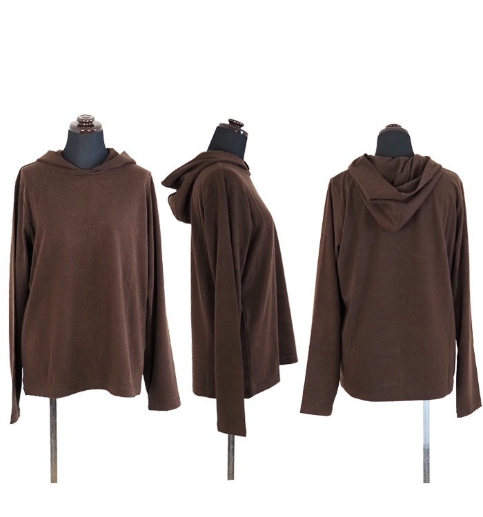 mizuiro ind ミズイロインド スリーレイヤードフード付きプルオーバー