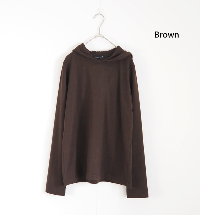 mizuiro ind ミズイロインド スリーレイヤードフード付きプルオーバー