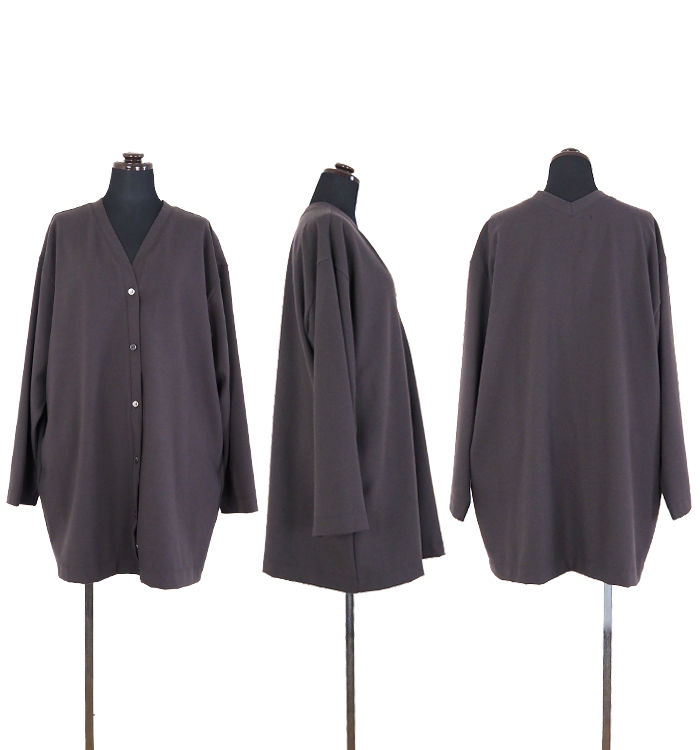 mizuiro ind ミズイロインド Vネックカーディガン レディース