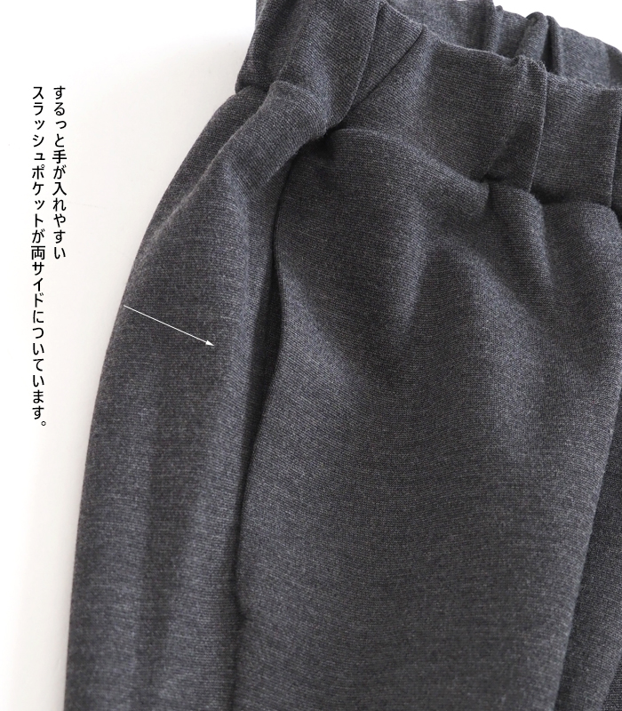 mizuiro ind ミズイロインド センタープレスパンツ ポンチ素材 レディース