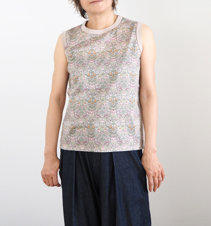 sosotto ソソット LIBERTYドッキング ノースリーブプルオーバー レディース
