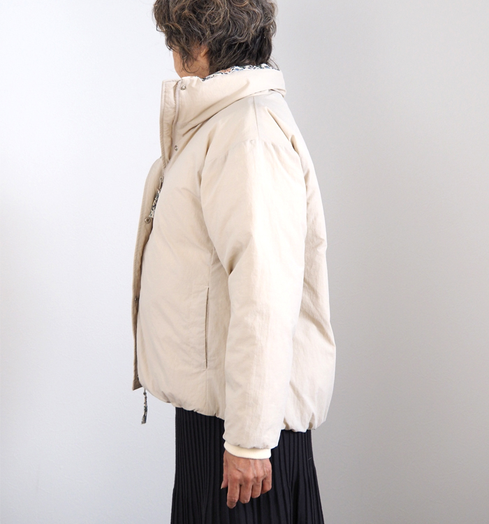 sosotto ソソット ダウンジャケット LIBERTY部分使い レディース