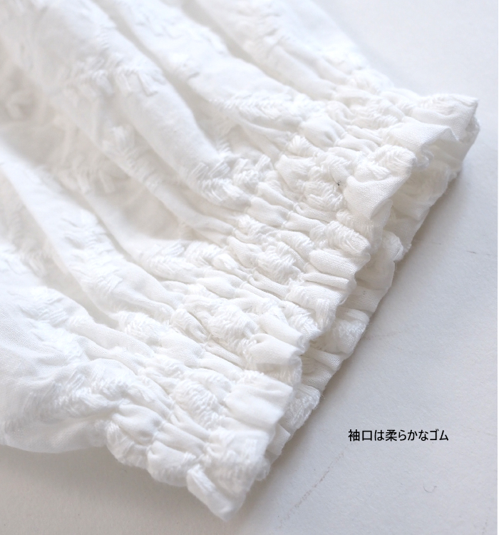 sosotto ソソット 刺繍ピンタックブラウス 小枝柄